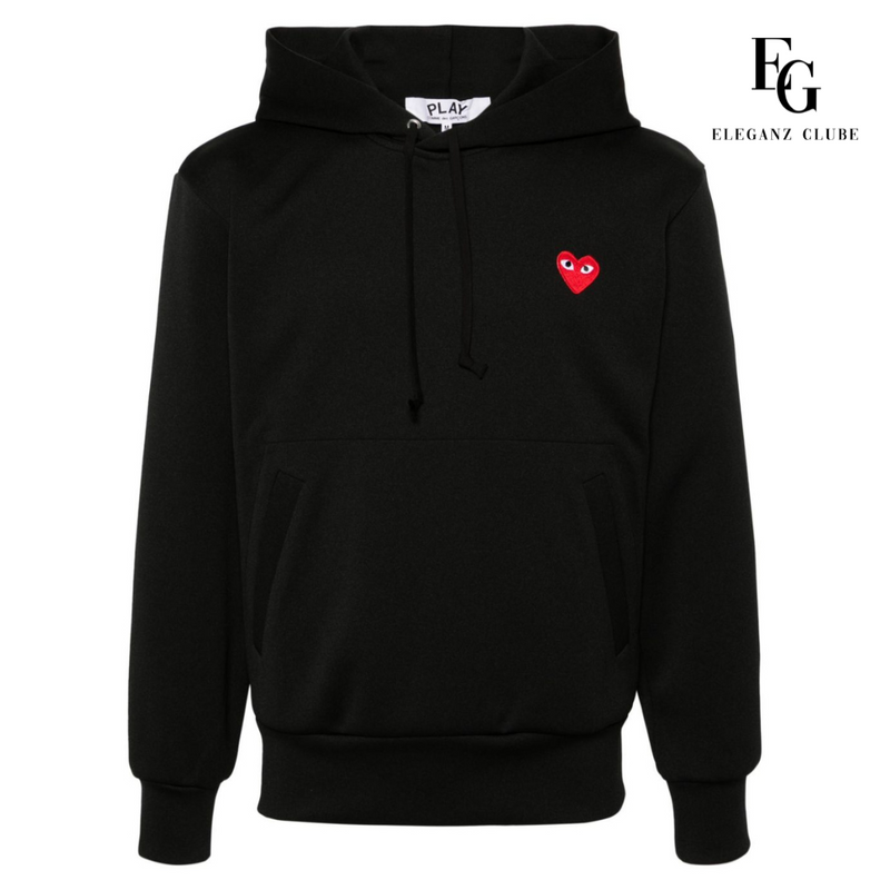 Moletom com Capuz Comme des Garçons Play - Red Heart