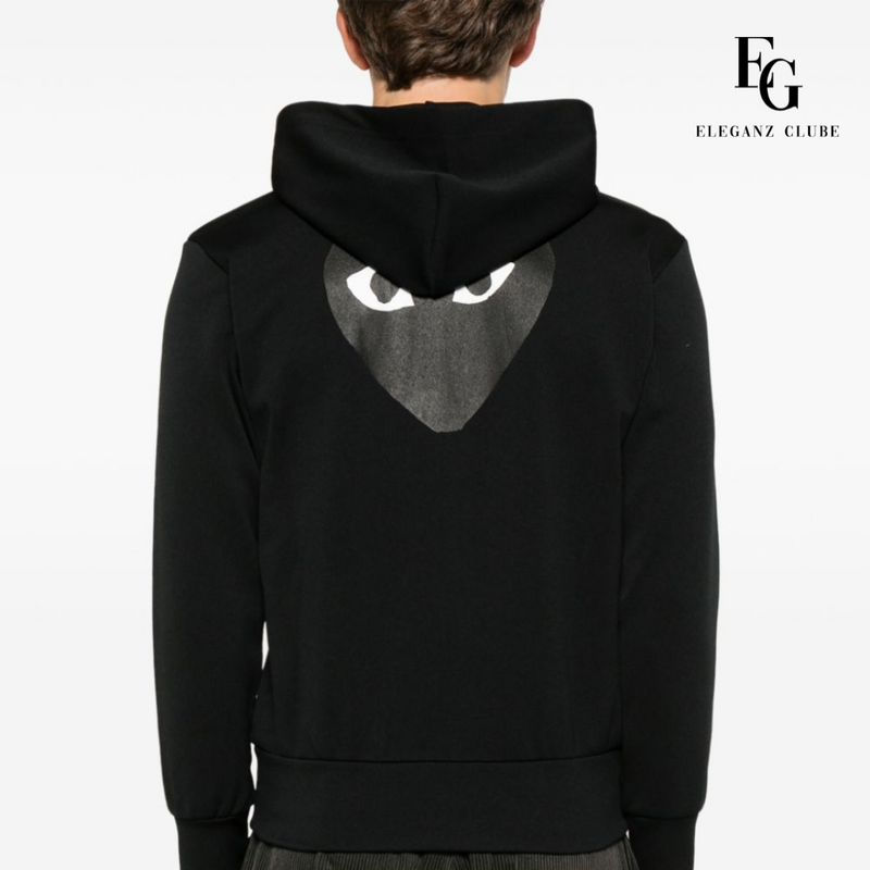 Moletom com Capuz Comme des Garçons Play - Black Heart