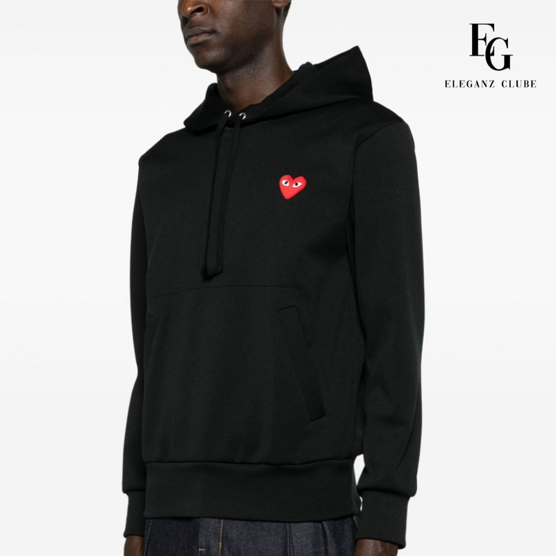 Moletom com Capuz Comme des Garçons Play - Red Heart