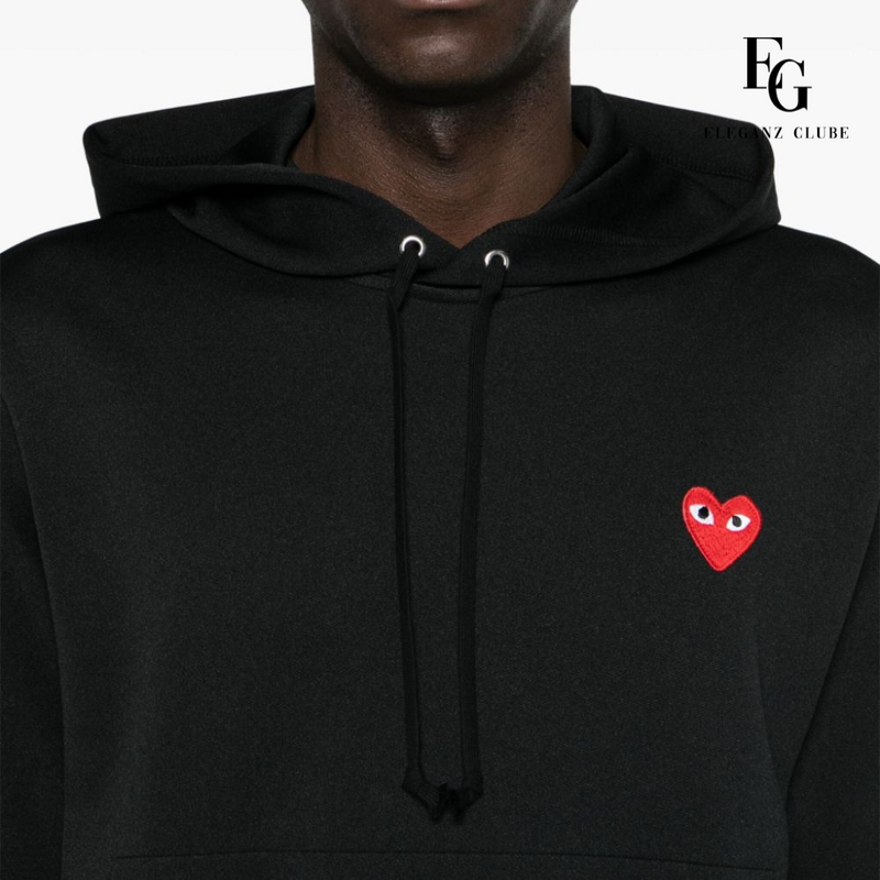 Moletom com Capuz Comme des Garçons Play - Red Heart